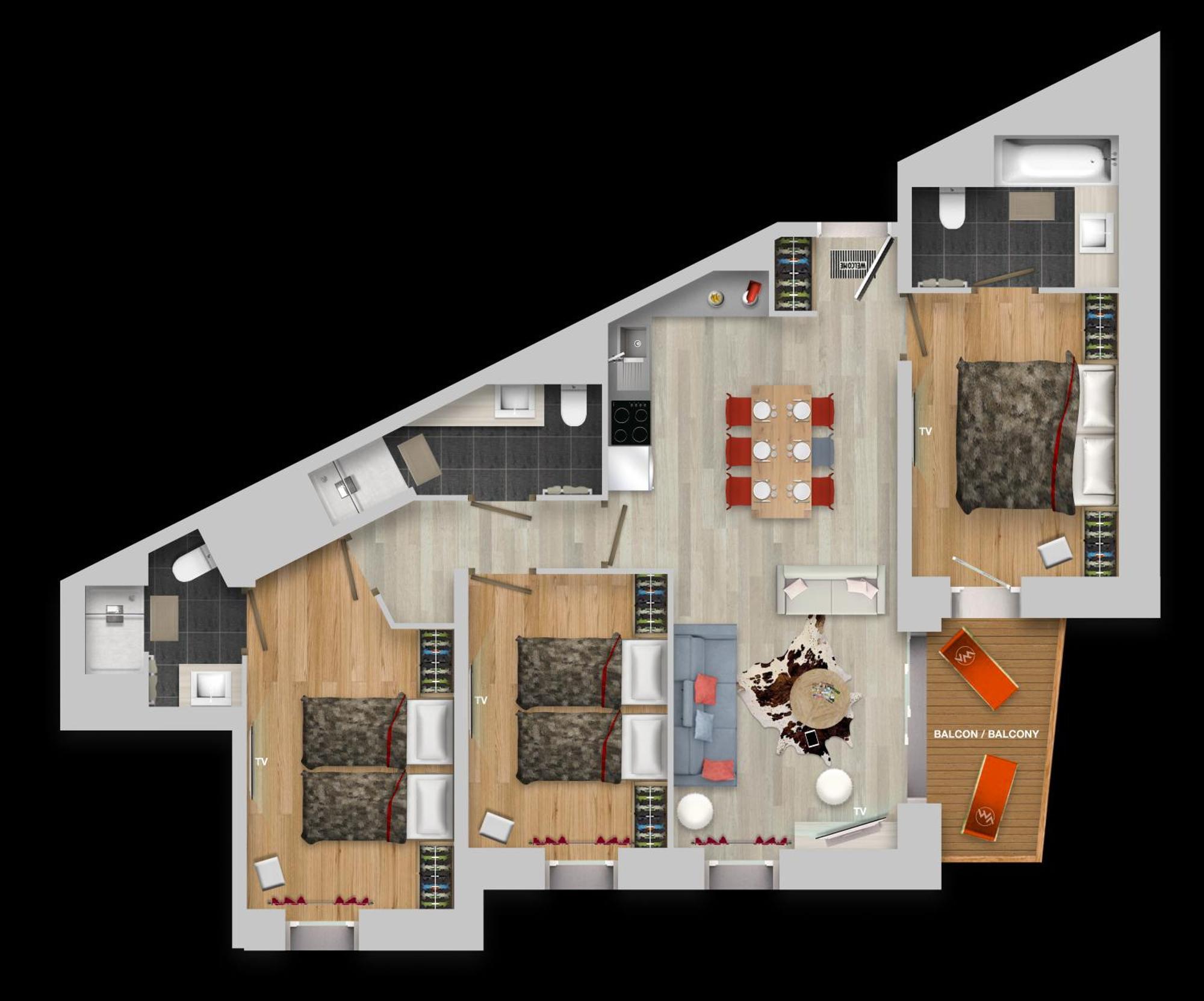 فال تورُن Montana Lodge المظهر الخارجي الصورة